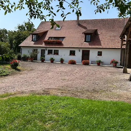 La Grange Renovee Dans Le Verger Ferienhaus Merkwiller-Pechelbronn